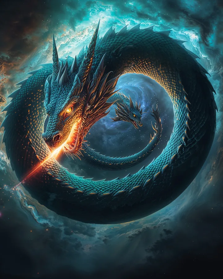 Dragon Chinese Zodiac Art Print