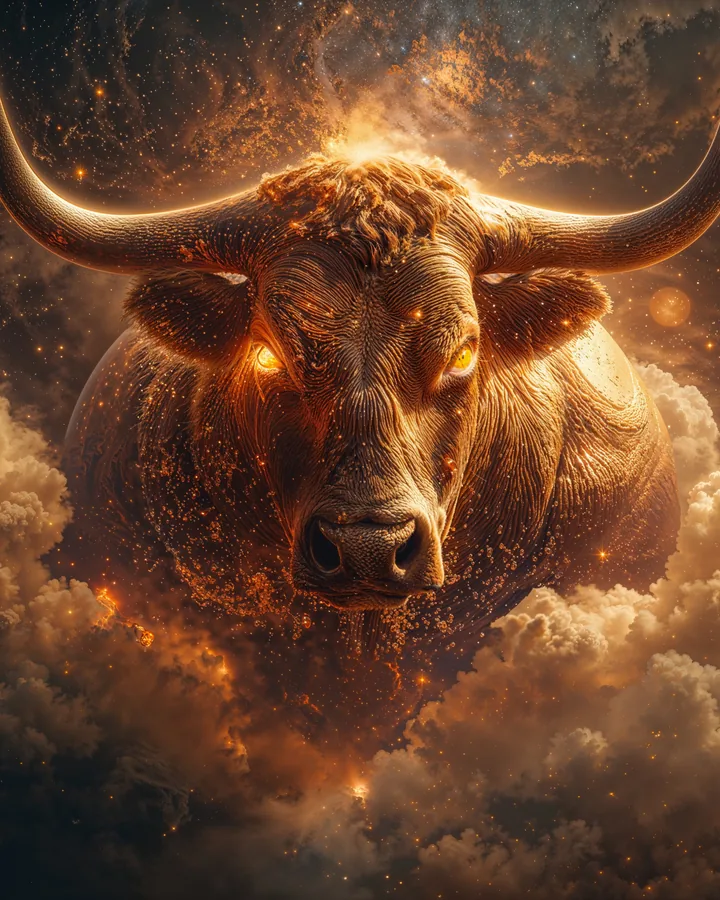 Ox Chinese Zodiac Art Print