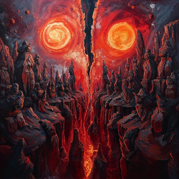 The Forge of Aries — Zodiac Landscape Art Print