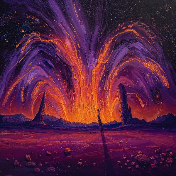 The Archer's Expanse — Zodiac Landscape Art Print