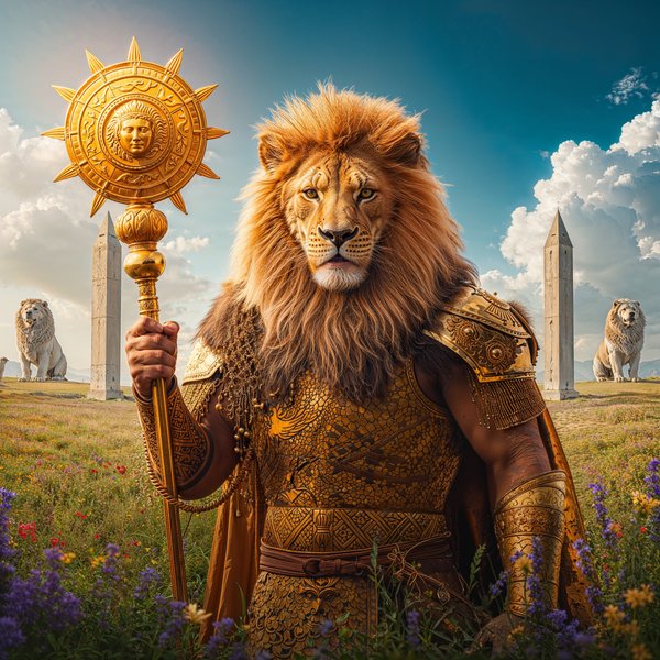 Leo Zodiac Digital Art Print — Instant Download